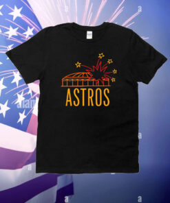 Houston Astros Stadium Baseball T-Shirt