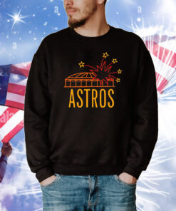 Houston Astros Stadium Baseball T-Shirt