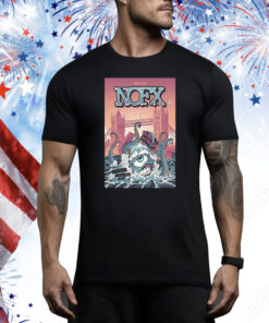 Official Poster NOFX June 11-12 2024 O2 Academy Brixton, London, UK Tee Shirt