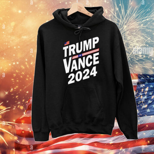 Trump Vance 2024 USA flag T-Shirt