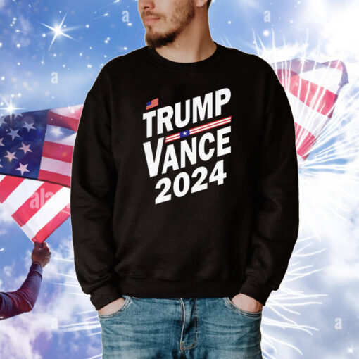 Trump Vance 2024 USA flag T-Shirt